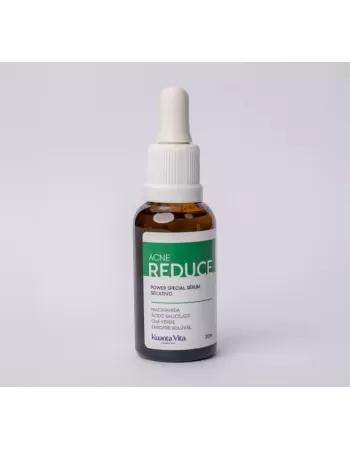 ACNE REDUCE SERUM SECATIVO 30ML - TRATAMENTO EFICAZ PARA ACNE KUANTA VITA