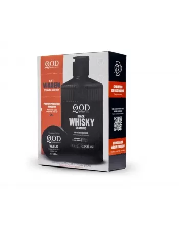 QBS KIT STARTER SHAMPOO WHISKY 100ML+ POMADA WALK 70G