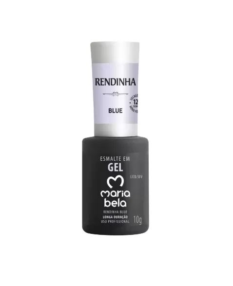 ESMALTE GEL RENDINHA BLUE MARIA BELA 10G