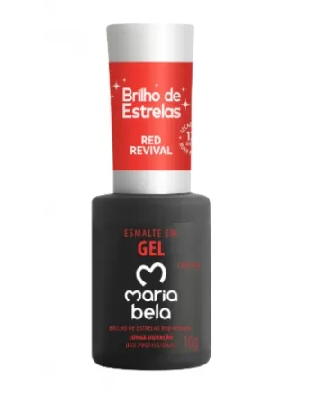 ESMALTE GEL RED REVIVAL MARIA BELA 10G