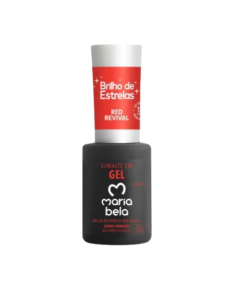 ESMALTE GEL RED REVIVAL MARIA BELA 10G