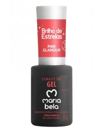 ESMALTE GEL PINK GLAMOUR MARIA BELA 10G