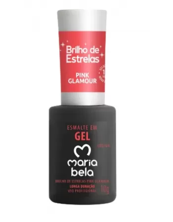 SC ESMALTE GEL PINK GLAMOUR MARIA BELA 10G