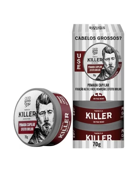 QBS KILLER POMADA BRILHO 70G