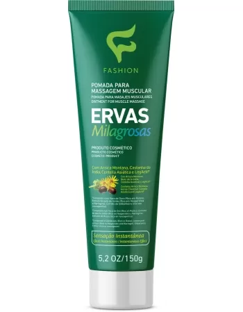 PA POMADA PARA MASSAGEM MUSCULAR ERVAS MILAGROSAS 150G