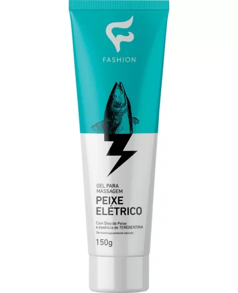 PA GEL PARA MASSAGEM PEIXE ELETRICO 150 G FASHION